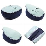 Klassieke comfortabele veilige baby sofa voeden bed cover zonder vulling (blauw)