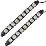 2 stuks 4.5 W 9 LED SMD 5050 flexibele slang LED auto dagrijverlichting  DC 12V