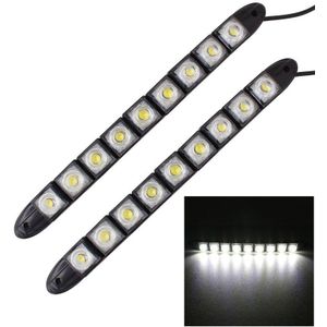 2 stuks 4.5 W 9 LED SMD 5050 flexibele slang LED auto dagrijverlichting  DC 12V