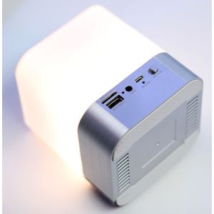 Musky DY 28 LED Licht 3D Stereo Muziek Mini Bluetooth Speaker - iPhone Galaxy Lenovo Sony HTC Huawei Google LG Xiaomi Smartphones