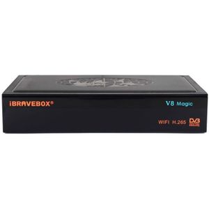 iBRAVEBOX V8 MAGIC digitale satellietsignaalzoekermeter  ondersteuning voor H.265 + DVB-S / S2 & IPTV (AU-stekker)