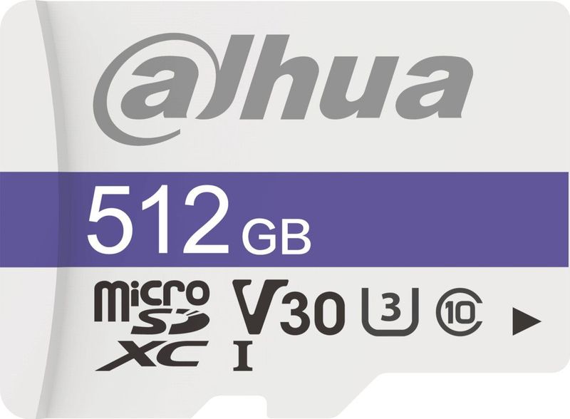 Dahua - C100 - Geheugenkaart - Micro SD - 512GB - SDXC - V30 - 95 MB/s