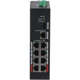 Dahua Pfs3110-8et-96-v2 Switch - Intelligente Poe - 8-Pins Poe Voeding - Lange Afstand Poe