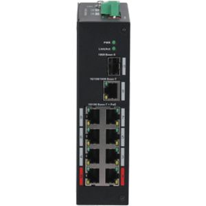 Dahua Pfs3110-8et-96-v2 Switch - Intelligente Poe - 8-Pins Poe Voeding - Lange Afstand Poe