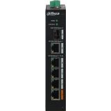 Dahua PoE PFS3106-4ET-60-V2 netwerk-switch Unmanaged L2 Fast Ethernet (10/100) Zwart