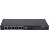 Dahua Technology PoE DH-PFS4226-24ET-360-V3 netwerk-switch Managed L2 Gigabit Ethernet (10/100/1000) Power over Ethernet (PoE) Zwart
