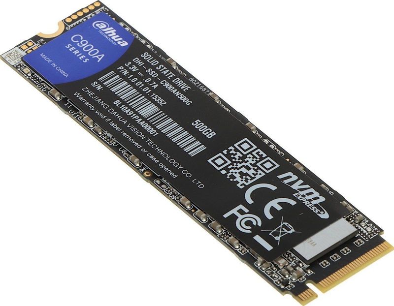 Dahua Technologie - DHI-SSD-C900AN500G - Interne Solid State Drive - 500 GB - M.2 2280