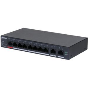 Dahua Technology DH-CS4010-8GT-110 netwerk-switch Managed L2 Gigabit Ethernet (10/100/1000) Power over Ethernet (PoE) Zwart