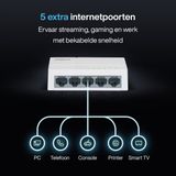 Dahua Technology Access PFS3005-5ET-L-V2 Unmanaged L2 Fast Ethernet (10/100) Wit