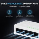 Dahua Technology PFS3005-5GT-L Unmanaged L2 Gigabit Ethernet (10/100/1000) Wit