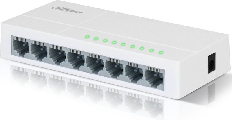 Dahua Technology Access PFS3008-8ET-L-V2 Unmanaged L2 Fast Ethernet (10/100) Wit