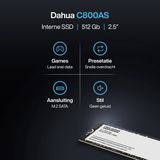 Dahua - C800N512G - Interne SSD - 512GB - M.2 SATA