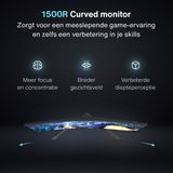 Dahua LM27-E230C - Curved Full HD VA Gaming Monitor - 27 inch - 165hz - 1ms - Inclusief DisplayPort kabel