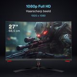 Dahua LM27-E230C - Curved Full HD VA Gaming Monitor - 27 inch - 165hz - 1ms - Inclusief DisplayPort kabel