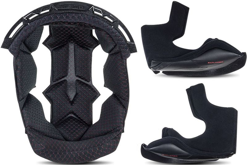 LS2 - MX701 - Binnenvoering - Ademend - Comfortabel