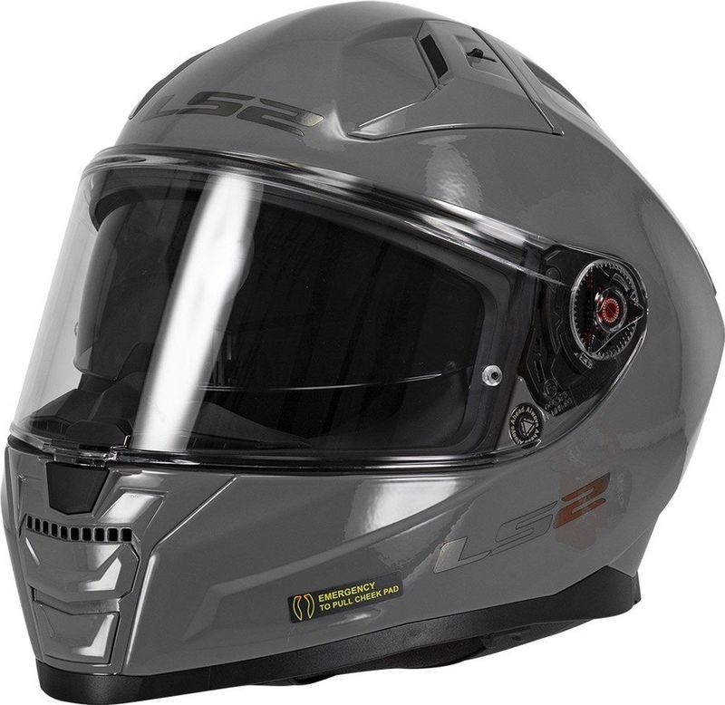 LS2 - FF811 - Integraalhelm - Nardo Grijs - Glasvezel/Fiber Mix