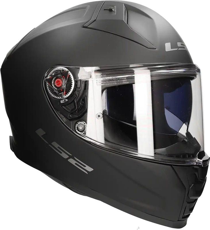 LS2 - Integraalhelm - Zwart - Polycarbonaat - UV-bescherming