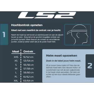 LS2 - FF811 VECTOR II - Integraalhelm - Splitter