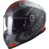 LS2 FF811 Vector II - Helm - Zwart - HPFC - Met Intern Zonnevizier