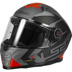 LS2 - FF811 Vector II - Integraalhelm - Splitter - Glasvezel - Aerodynamisch