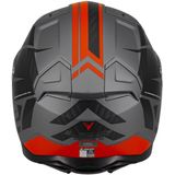 LS2 - Vector II Splitter FF811 - Integraalhelm - Mat Titanium - Rood