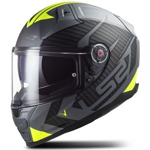 LS2 - FF811 Vector II - Helm - HPFC - Zwart - Hypoallergene Materialen
