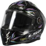 LS2 - FF811 Vector II - Full Face Helm - Zwart/Wit - Polycarbonaat