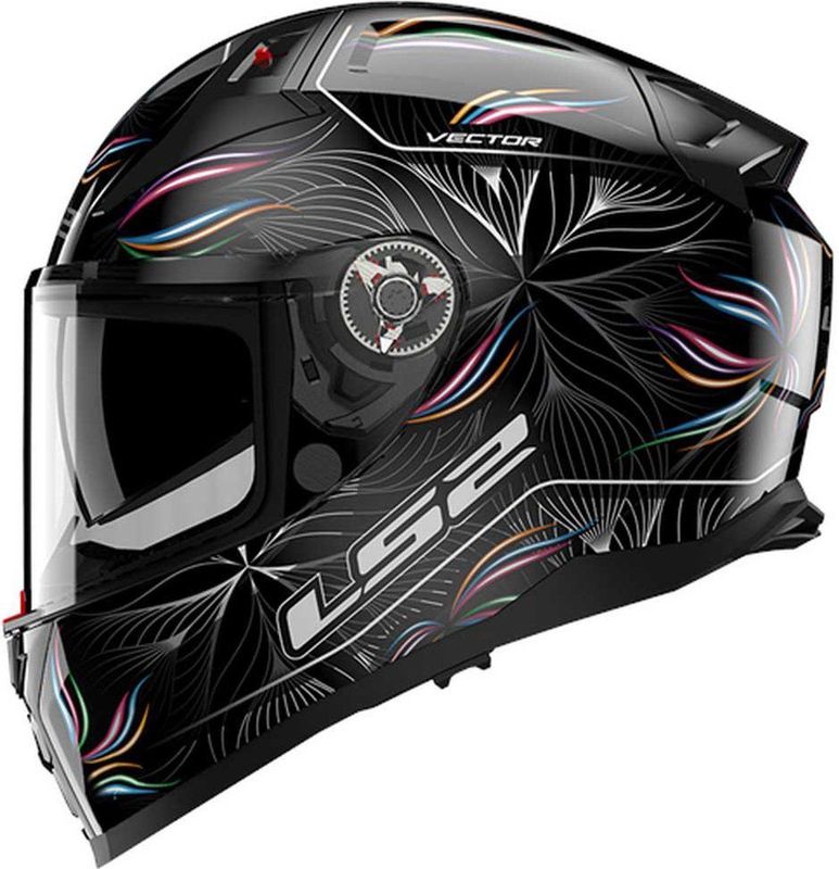 LS2 - FF811 Vector II - Integraalhelm - HPFC - Zwart