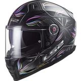 LS2 - FF811 Vector II - Full Face Helm - Zwart/Wit - Polycarbonaat