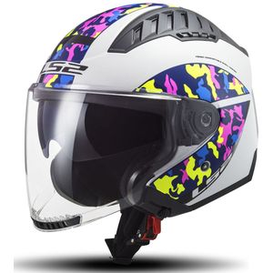 LS2 OF600 Copter Crispy Jet Helm