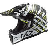 LS2 - MX437 Fast EVO - Crosshelm - Zwart/Wit