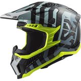LS2 - MX703 X-Force - Off-Road Helm - Koolstofvezel - Zwart