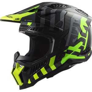 LS2 MX703 X-Force Barrier Carbon Motorcross helm