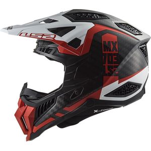 Crosshelm LS2 MX703 X-FORCE Victory Rood-Wit