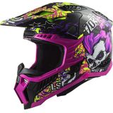 LS2 - MX703 X-Force - Offroad Helm - Paars - Carbon