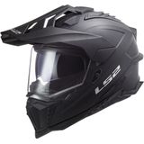 LS2 - MX701 - Helm - Mat Zwart - Robuust Design