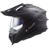 LS2 - Explorer Solid MX701 - Helm - Mat Zwart - Robuust Design
