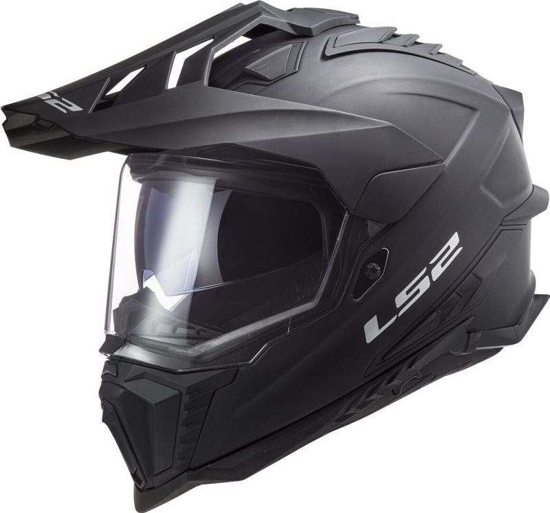LS2 - Explorer Solid MX701 - Helm - Mat Zwart - Robuust Design
