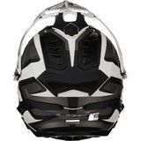 LS2 - MX701 Explorer - Crosshelm - Mat Zwart / Geel - Materiaal: Polycarbonaat