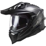 LS2 - MX701 Explorer C Allroad - Motorhelm - Carbon - Glans - XXL