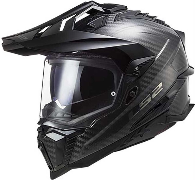 LS2 - MX701 Explorer C Allroad - Motorhelm - Carbon - Glans - XXL