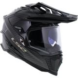 LS2 - MX701 C Explorer - Adventure Helm - Glans Carbon - Zwart