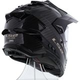 LS2 - MX701 C Explorer - Adventure Helm - Glans Carbon - Zwart