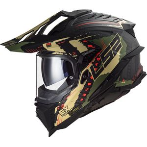 LS2 MX701 Explorer C Extend Carbon Motorcross helm
