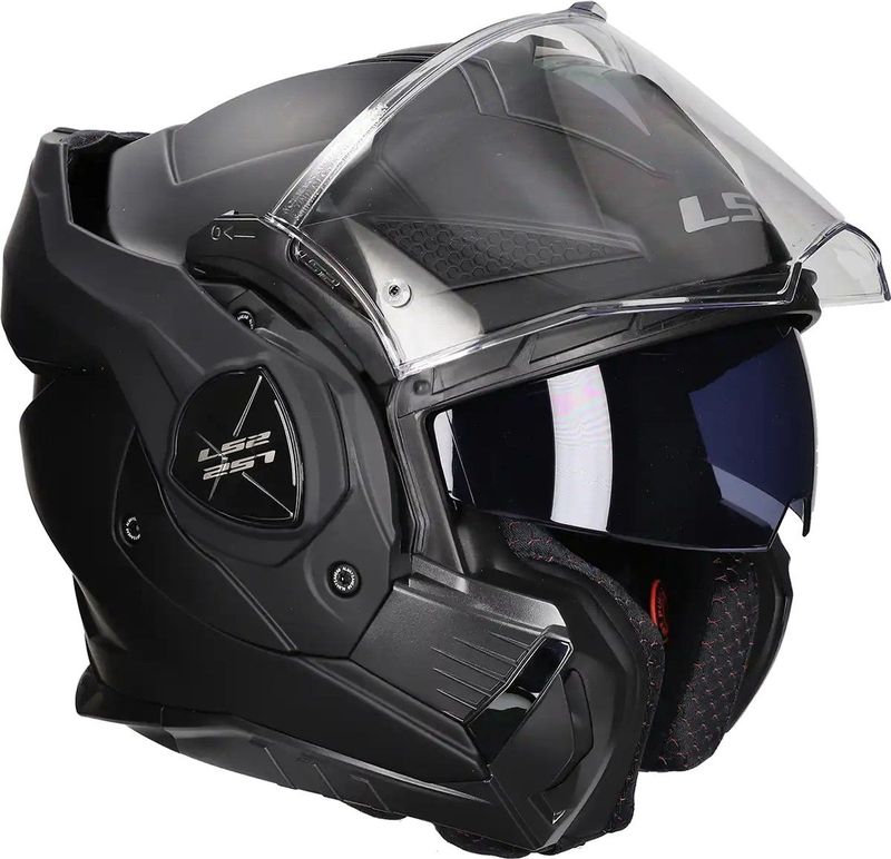 LS2 - FF901 Advant X Solid - Systeemhelm - Mat Zwart