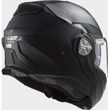 LS2 FF901 Advant X systeemhelm solid mat zwart Motorhelm