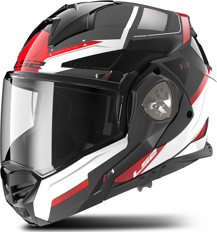 LS2 - Advant-X - Modulaire Helm - Glasvezel - Zonnevizier