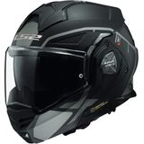 LS2 - Advant X - Helm - Mat Titanium - Glasvezel - Zonnevizier