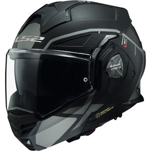 LS2 - Advant X - Helm - Mat Titanium - Glasvezel - Zonnevizier