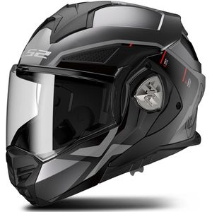 LS2 - Advant-X - Motorhelm - Zwart - Glasvezel